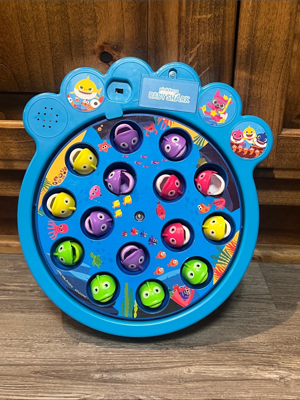 Baby Shark Fishing Game - Blue Interactive Kids Toy